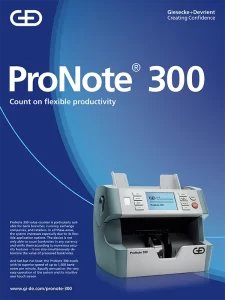 Contabanconote G&D Pronote 300 Datasheet
